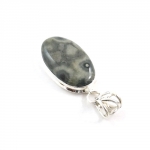 Sterling 925 silver ocean jasper best quality gemstone pendant jewellery